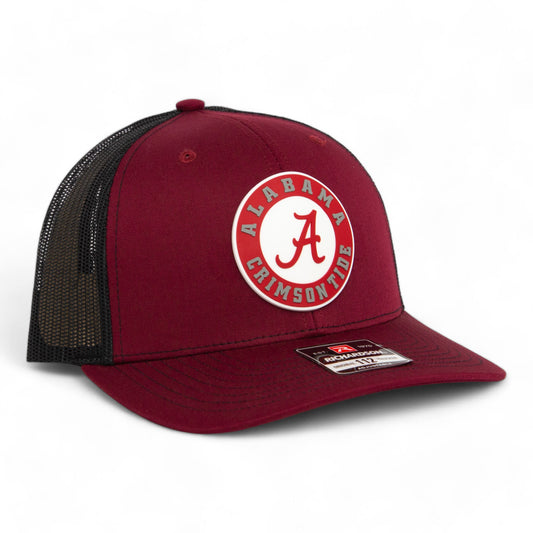 Alabama Crimson Tide 3D Snapback Trucker Hat- Cardinal/ Black