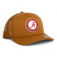 Alabama Crimson Tide 3D YP Snapback Trucker Hat- Caramel