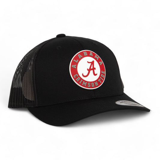 Alabama Crimson Tide 3D YP Snapback Trucker Hat- Black