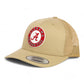 Alabama Crimson Tide 3D YP Snapback Trucker Hat- Tan