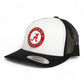 Alabama Crimson Tide 3D YP Snapback Trucker Hat- White/ Black