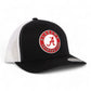 Alabama Crimson Tide 3D YP Snapback Trucker Hat- Black/ White