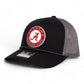 Alabama Crimson Tide 3D Snapback Trucker Rope Hat- Black/ Charcoal