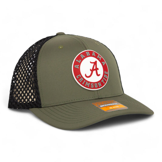 Alabama Crimson Tide 3D Snapback Tilikum Trucker Hat- Loden/ Black