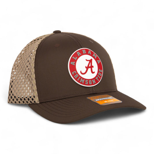 Alabama Crimson Tide 3D Snapback Tilikum Trucker Hat- Brown/ Tan