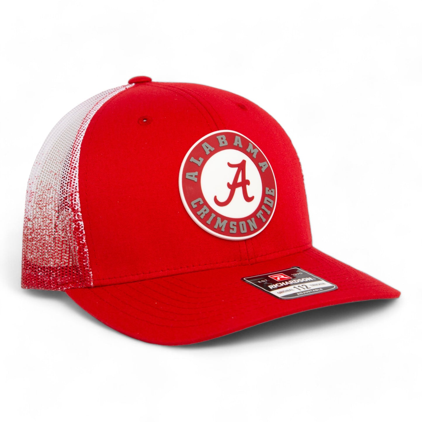 Alabama Crimson Tide 3D Snapback Trucker Hat- Fade Red