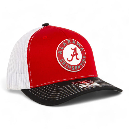 Alabama Crimson Tide 3D Snapback Trucker Hat- Red/ White/ Black