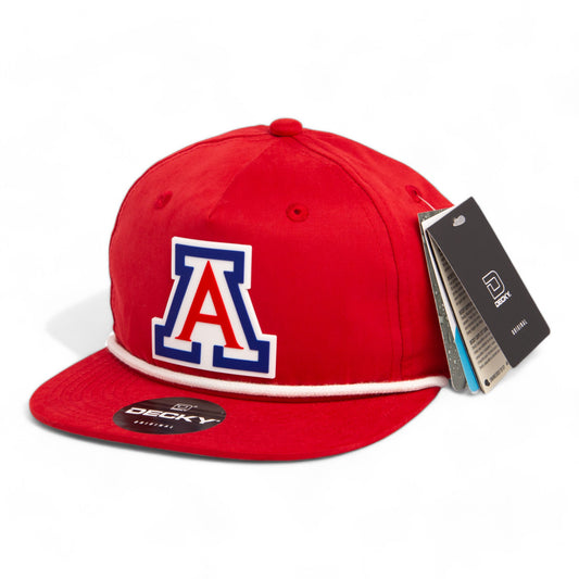 Arizona Wildcats 3D Classic Rope Hat- Red/ White