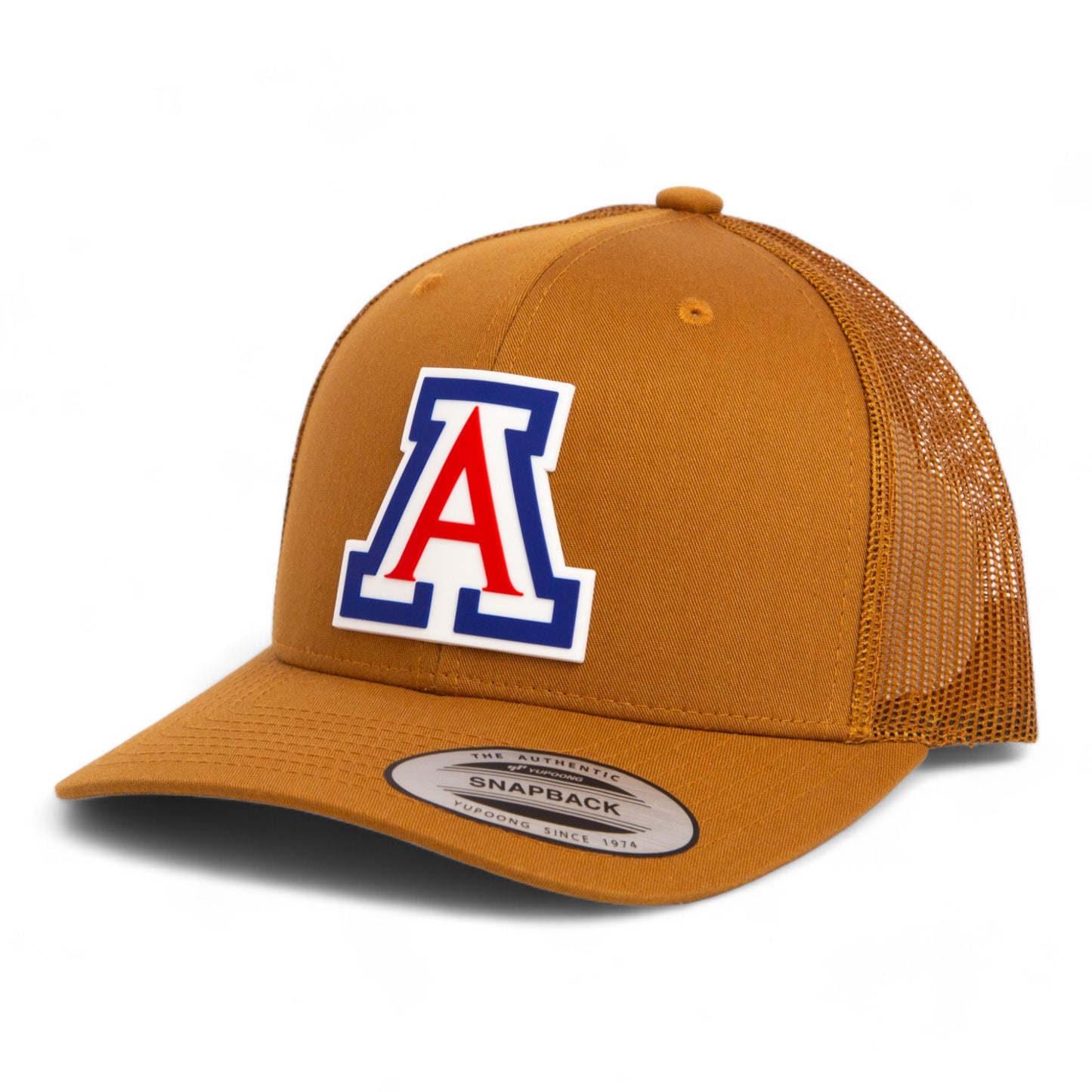 Arizona Wildcats 3D YP Snapback Trucker Hat- Caramel