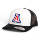 Arizona Wildcats 3D YP Snapback Trucker Hat- White/ Black