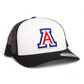 Arizona Wildcats 3D YP Snapback Trucker Hat- White/ Black