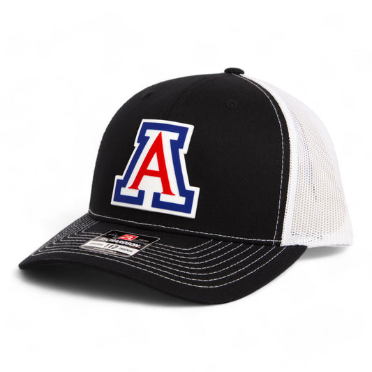 Arizona Wildcats 3D Snapback Trucker Hat- Black/ White