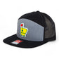 Arkansas Masters Golf 3D Snapback Seven-Panel Flat Bill Trucker Hat- Heather Grey/ Black