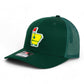 Arkansas Masters Golf 3D Snapback Trucker Hat- Dark Green/ White