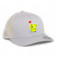 Arkansas Masters Golf 3D YP Snapback Trucker Hat- Silver