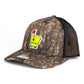 Arkansas Masters Golf 3D Snapback Trucker Hat- Realtree Timber/ Black