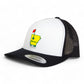 Arkansas Masters Golf 3D YP Snapback Trucker Hat- White/ Black