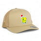 Arkansas Masters Golf 3D YP Snapback Trucker Hat- Tan