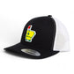 Arkansas Masters Golf 3D YP Snapback Trucker Hat- Black/ White