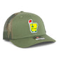 Arkansas Masters Golf 3D Snapback Trucker Hat- Loden/ Green Camo