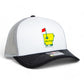 Arkansas Masters Golf 3D Snapback Trucker Hat- White/ Grey/ Black