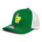 Arkansas Masters Golf 3D Snapback Trucker Hat- Kelly Green/ White