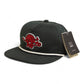 Arkansas Razorbacks 1970’s Classic 3D Classic Rope Hat- Charcoal/ White