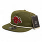 Arkansas Razorbacks 1970’s Classic 3D Classic Rope Hat- Olive/ White