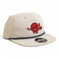 Arkansas Razorbacks 1970’s Classic 3D Classic Rope Hat- Grey/ Charcoal