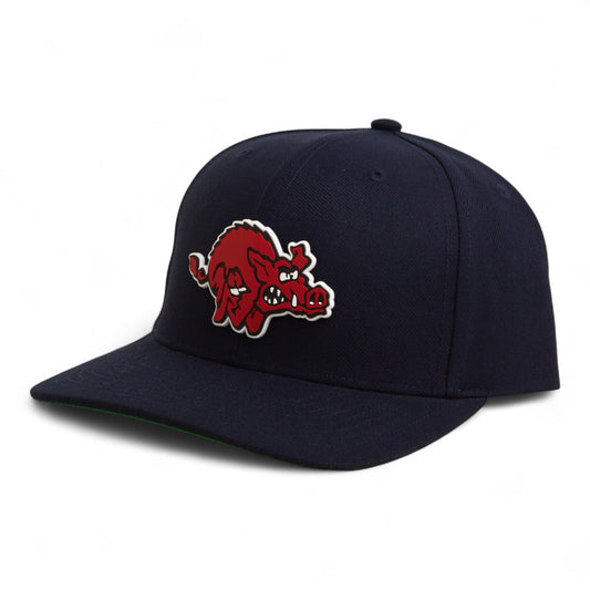 Arkansas Razorbacks 1970’s Classic 3D Snapback Surge Trucker Hat- Navy