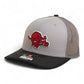 Arkansas Razorbacks 1970’s Classic 3D Snapback Trucker Hat- Grey/ Charcoal/ Black