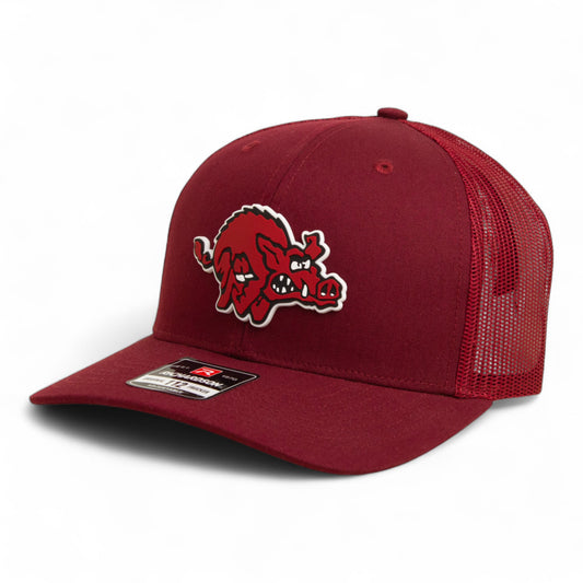 Arkansas Razorbacks 1970’s Classic 3D Snapback Trucker Hat- Cardinal