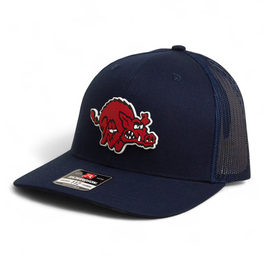 Arkansas Razorbacks 1970’s Classic 3D Snapback Trucker Hat- Black