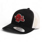 Arkansas Razorbacks 1970’s Classic 3D YP Snapback Trucker Hat- Black/ White