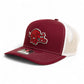 Arkansas Razorbacks 1970’s Classic 3D Snapback Trucker Hat- Cardinal/ White