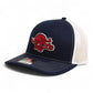 Arkansas Razorbacks 1970’s Classic 3D Snapback Trucker Hat- Navy/ White