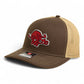 Arkansas Razorbacks 1970’s Classic 3D Snapback Trucker Hat- Brown/ Tan