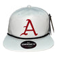 Arkansas Razorbacks Baseball A 3D Classic Rope Hat- White/ Black