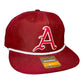 Arkansas Razorbacks Baseball A 3D Classic Rope Hat- Cardinal/ White