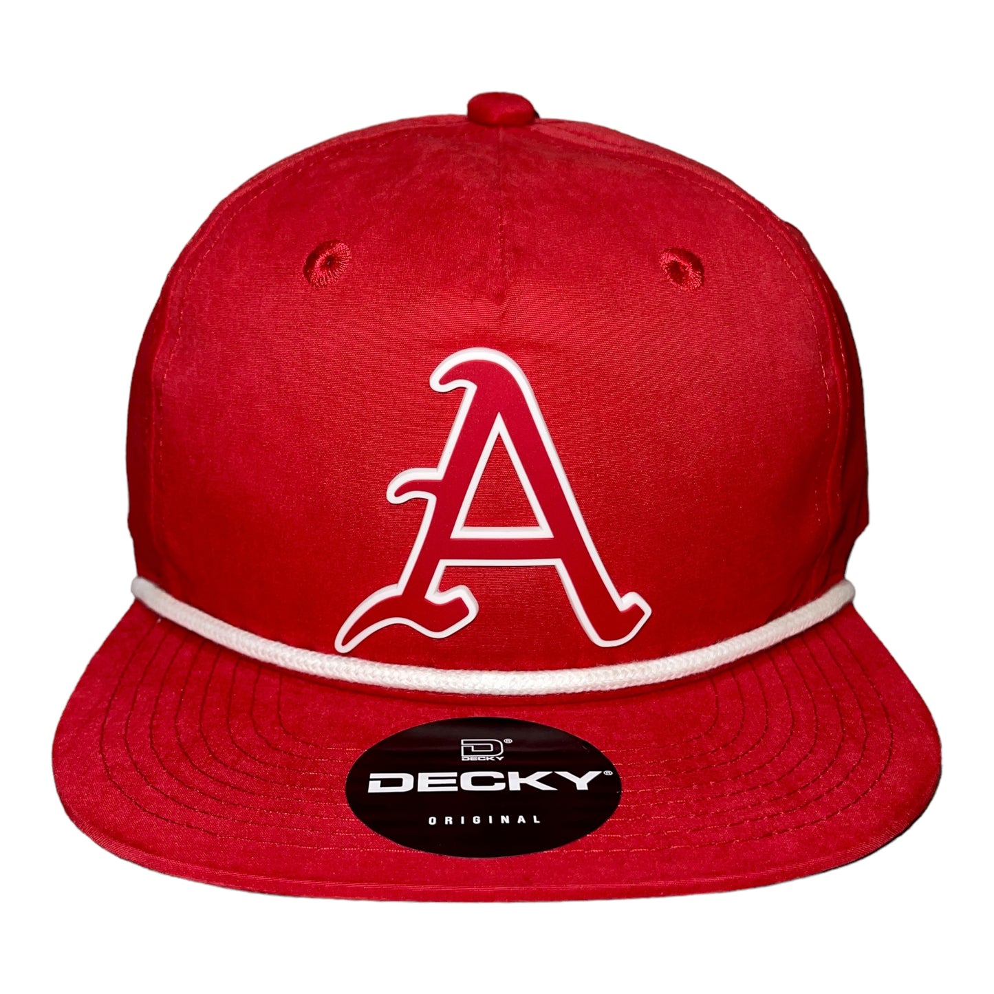 Arkansas Razorbacks Baseball A 3D Classic Rope Hat- Red/ White