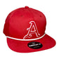 Arkansas Razorbacks Baseball A 3D Classic Rope Hat- Red/ White