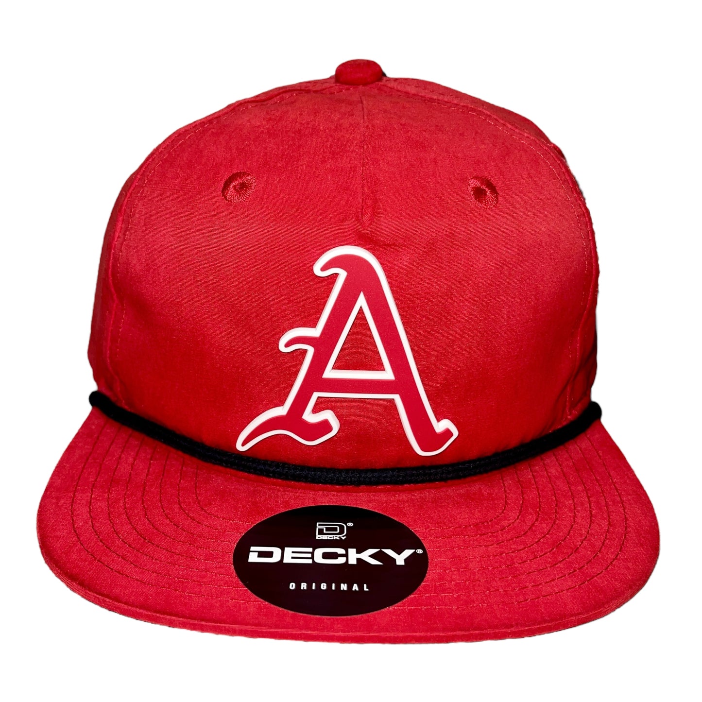 Arkansas Razorbacks Baseball A 3D Classic Rope Hat- Red/ Black