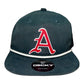 Arkansas Razorbacks Baseball A 3D Classic Rope Hat- Charcoal/ White