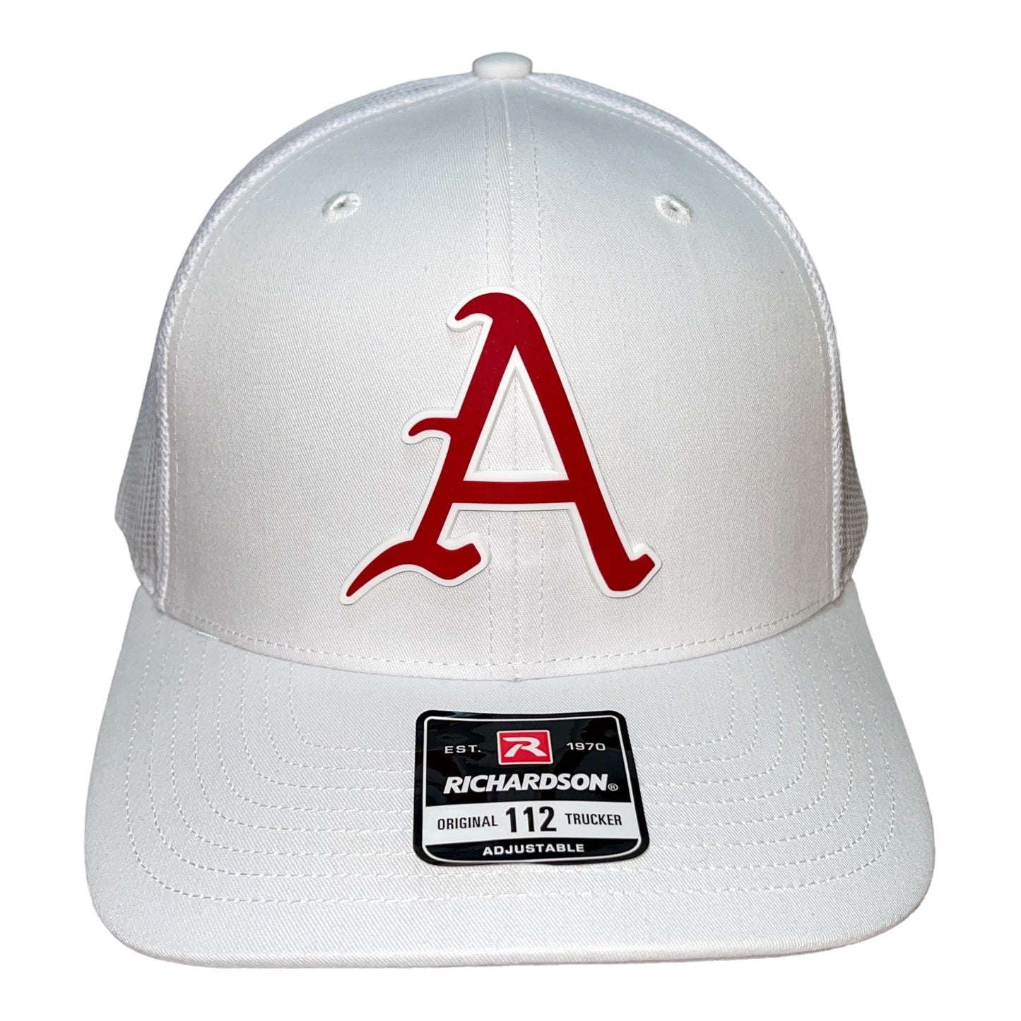 Arkansas Razorbacks Baseball A 3D Snapback Trucker Hat- White