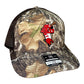 Arkansas Razorbacks Baseball Ribby 3D Snapback Trucker Hat- Realtree Edge/ Brown