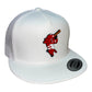 Arkansas Razorbacks Baseball Ribby YP Snapback Flat Bill Trucker Hat- White