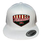 Arkansas Razorbacks Baseball Heritage Series 3D YP Snapback Flat Bill Trucker Hat- White