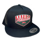 Arkansas Razorbacks Baseball Heritage Series 3D YP Snapback Flat Bill Trucker Hat- Black