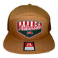 Arkansas Razorbacks Baseball Heritage Series 3D Snapback Seven-Panel Flat Bill Trucker Hat- Caramel