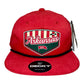 Arkansas Razorbacks Baseball Heritage Series 3D Classic Rope Hat- Red/ Black